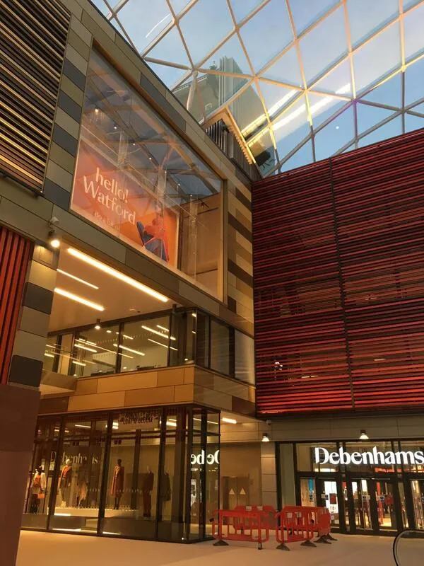 Atria Watford construction progress image from Lasckos