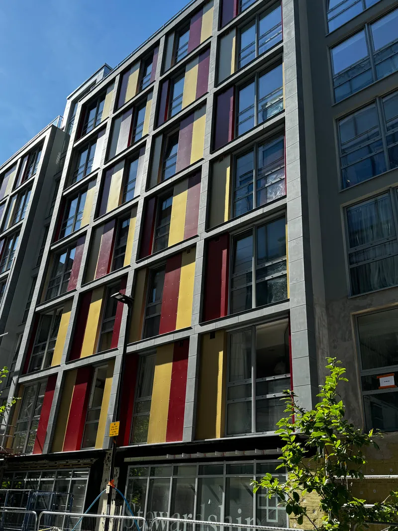 Lambs Passage construction progress image from Lasckos