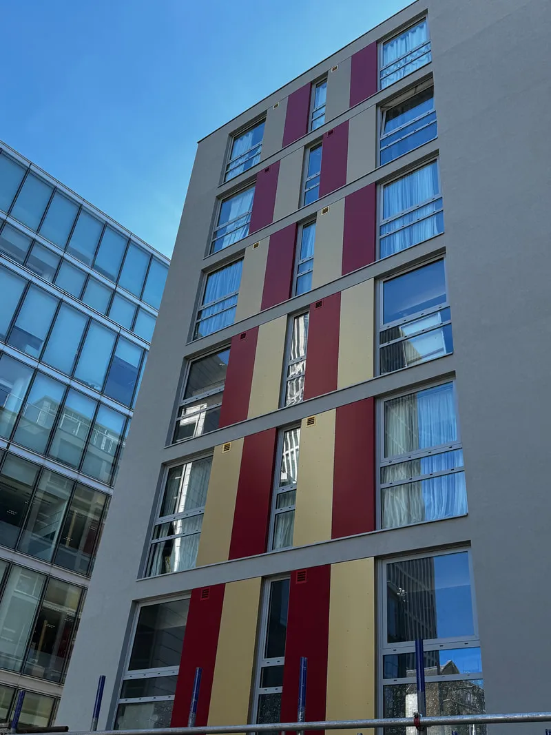 Lambs Passage construction progress image from Lasckos