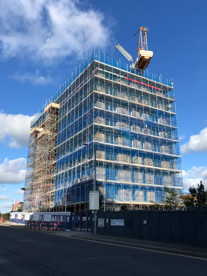 Checquers Ln. construction progress image from Lasckos