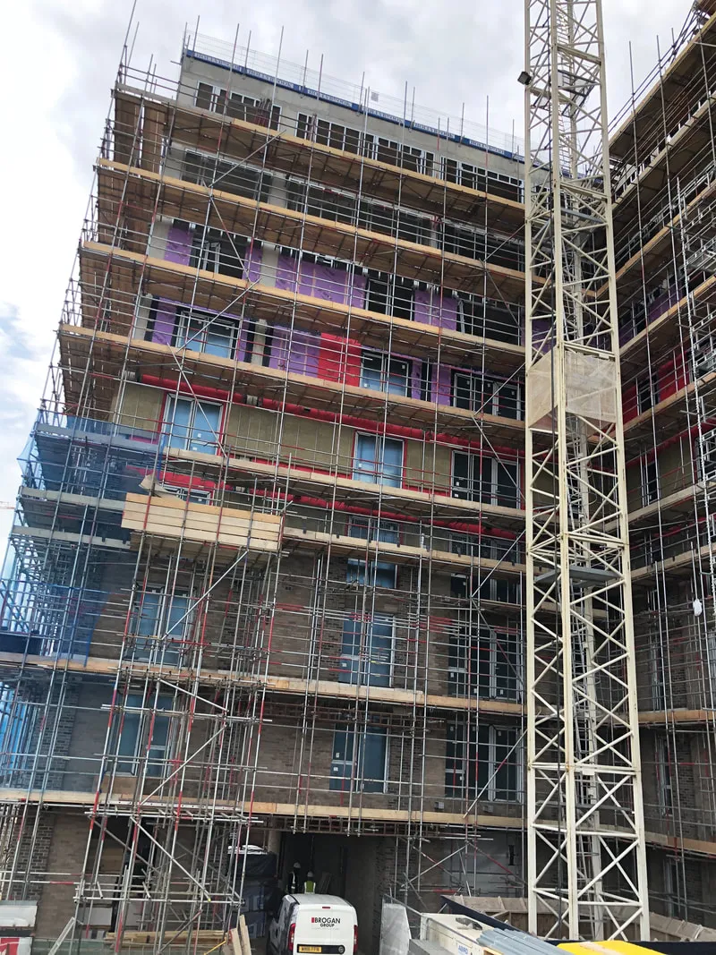 Checquers Ln. construction progress image from Lasckos