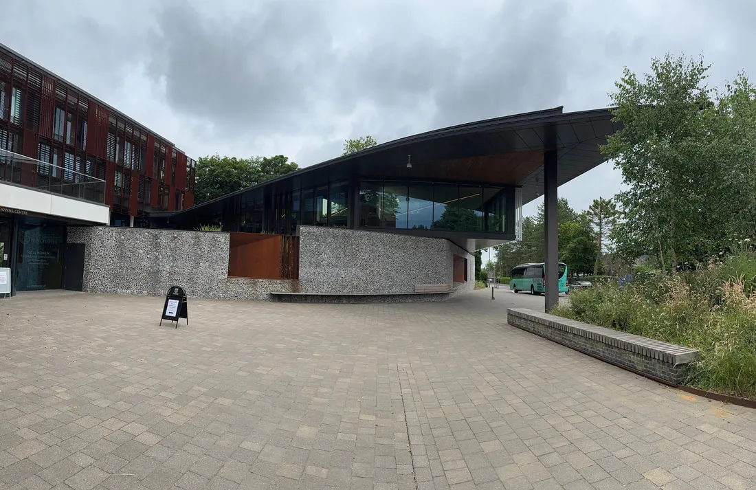 West Downs Centre, University of Winchester construction progress image from Lasckos