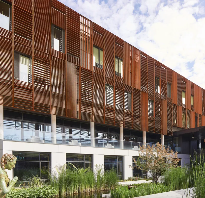 West Downs Centre, University of Winchester construction progress image from Lasckos